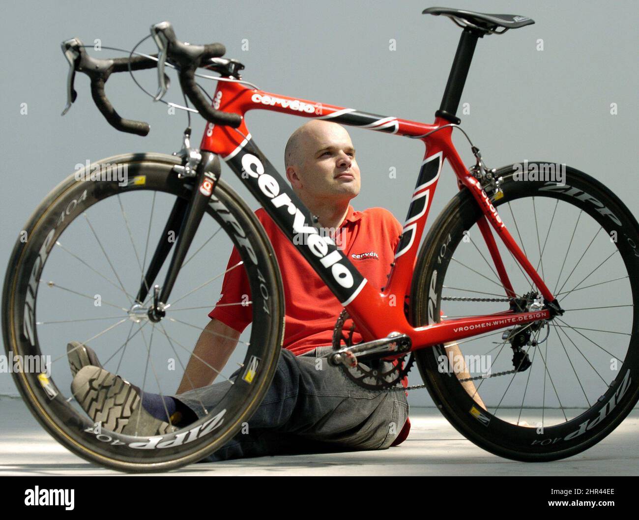 Cervelo bike hi-res stock photography 