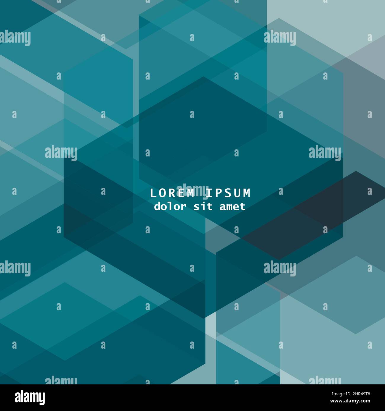 Abstract blue background with hexagons. Vector design Stock Vector ...