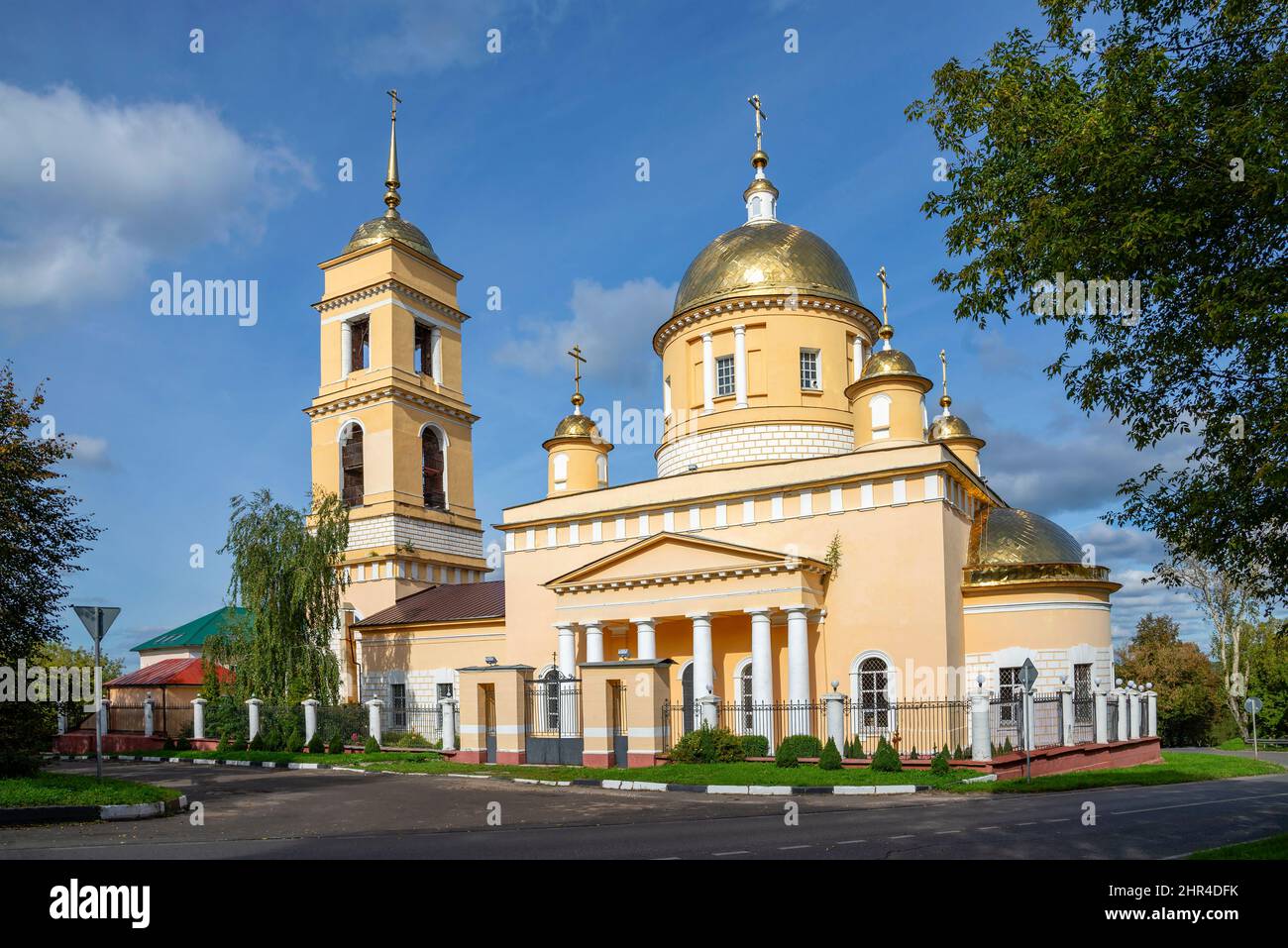 View of the ancient Cathedral of the Assumption of the Blessed Virgin Mary. Kashira, Moscow region, Russia Stock Photo