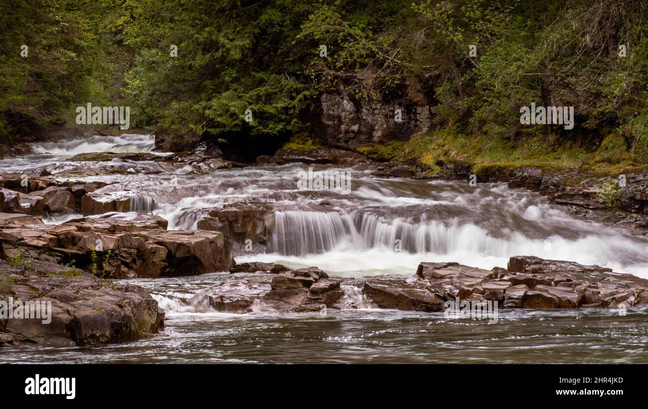 Oyster River Outside of Campbell River, BC Canada Stock Photo Alamy