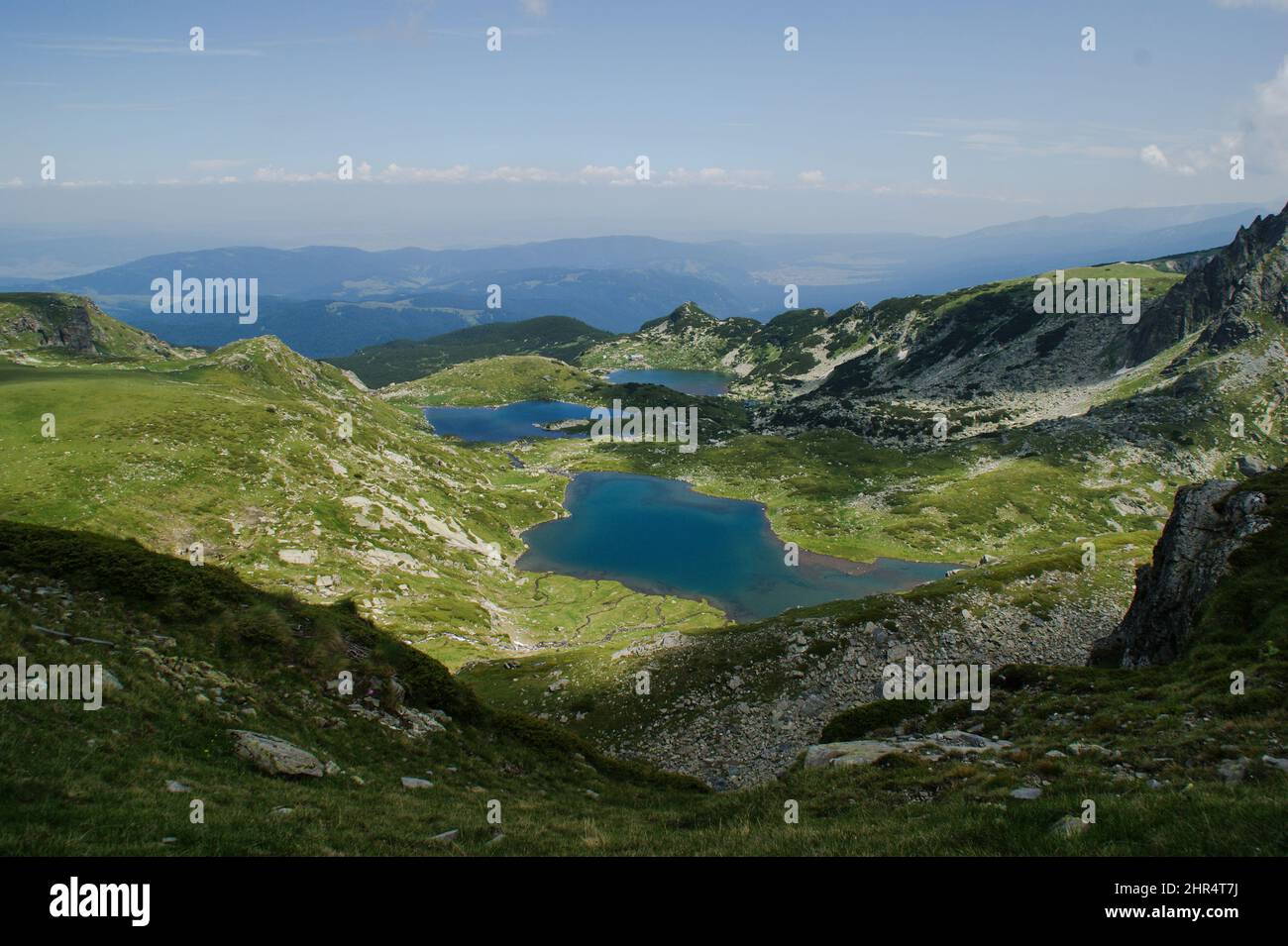 Seven Rila Lakes in Rila National Park, Bulgaria Stock Photo - Alamy