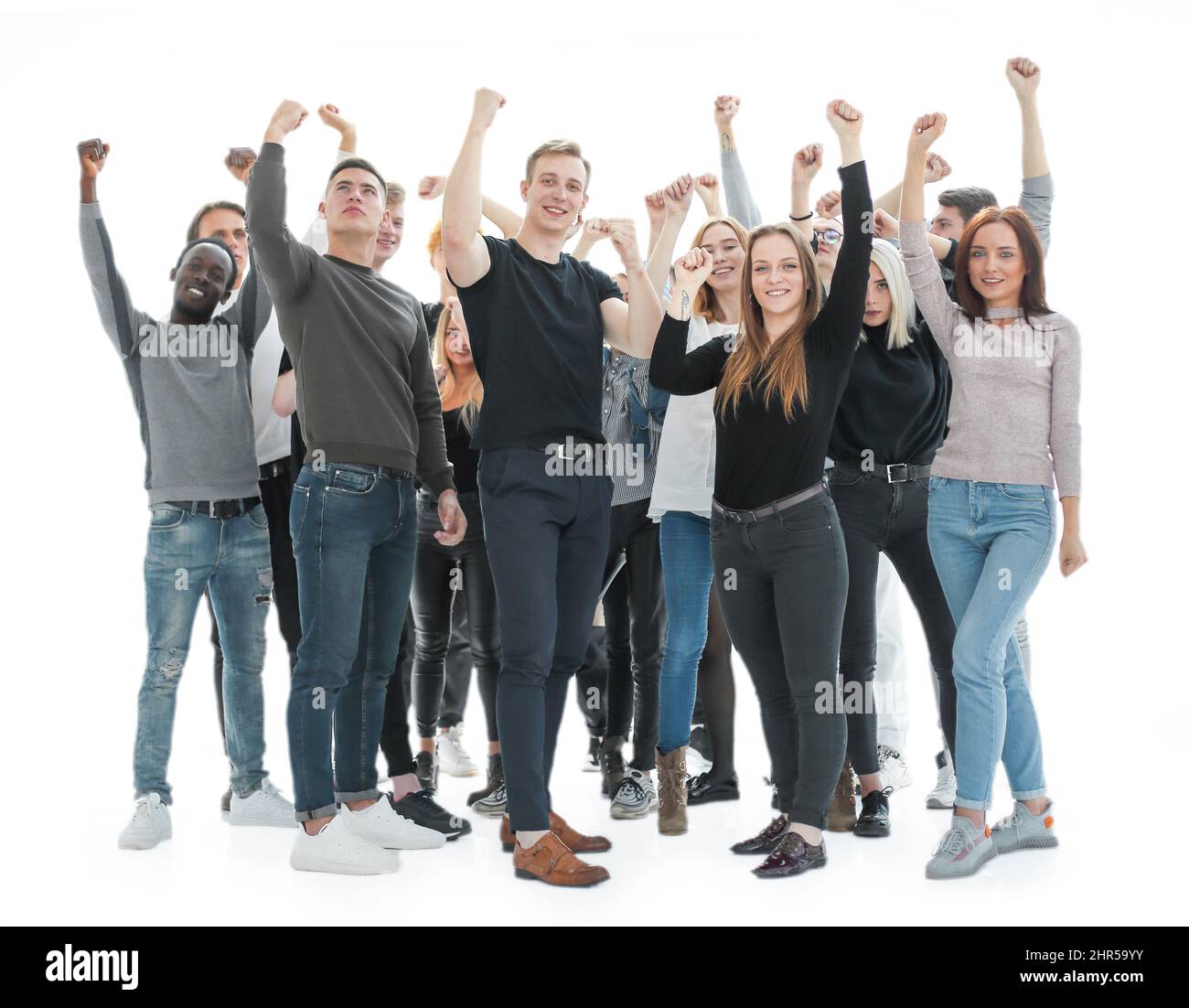 diverse group of happy young people standing together Stock Photo - Alamy