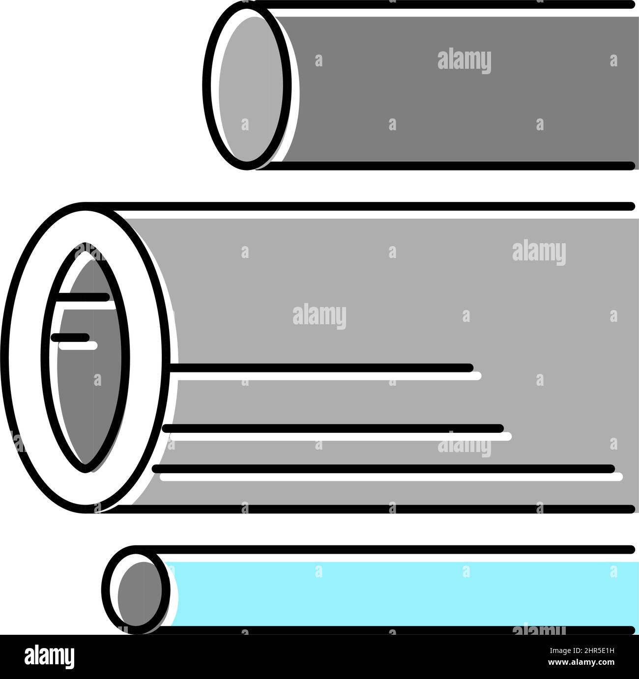 water pipes concrete color icon vector illustration Stock Vector Image ...