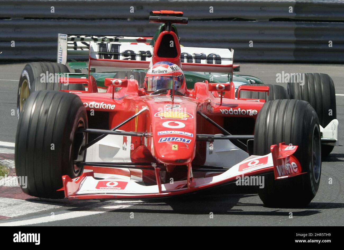 PA PHOTOS/CP - UK USE ONLY: Ferrari's Rubens Barrichello, from Brazil ...