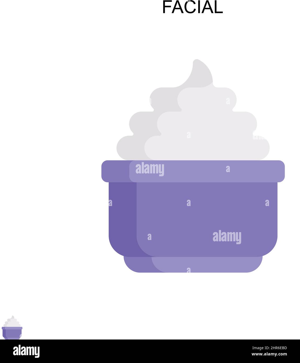 Facial icon hi-res stock photography and images - Alamy