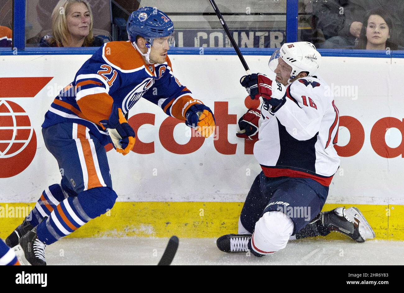 Eric Fehr (16) Edmonton Oilers 