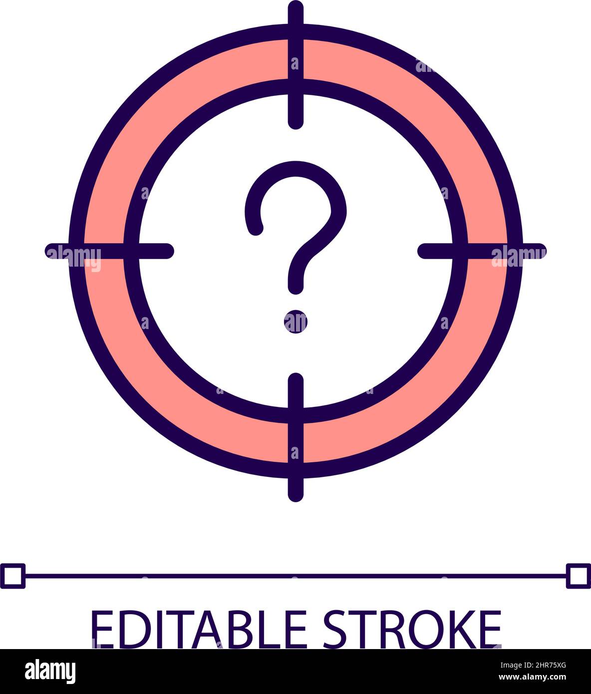 Central question RGB color icon Stock Vector Image & Art Alamy