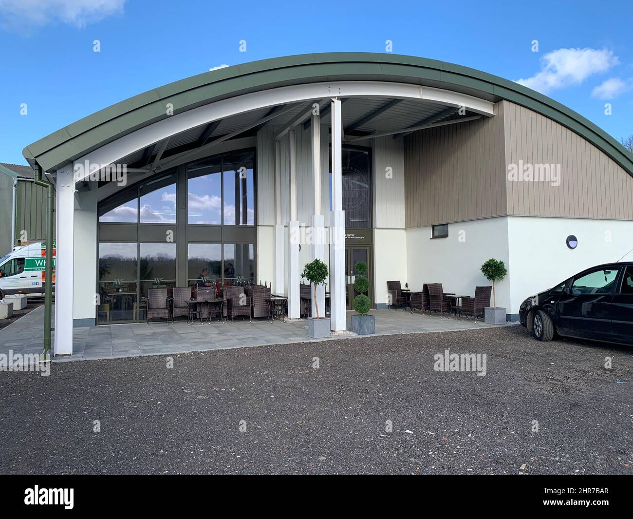 Whites Farm shop restaurant in Earls Barton Northamptonshire Stock