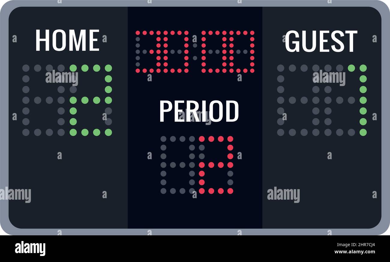 sport scoreboard electronic Stock Vector Image & Art Circuit Diagram