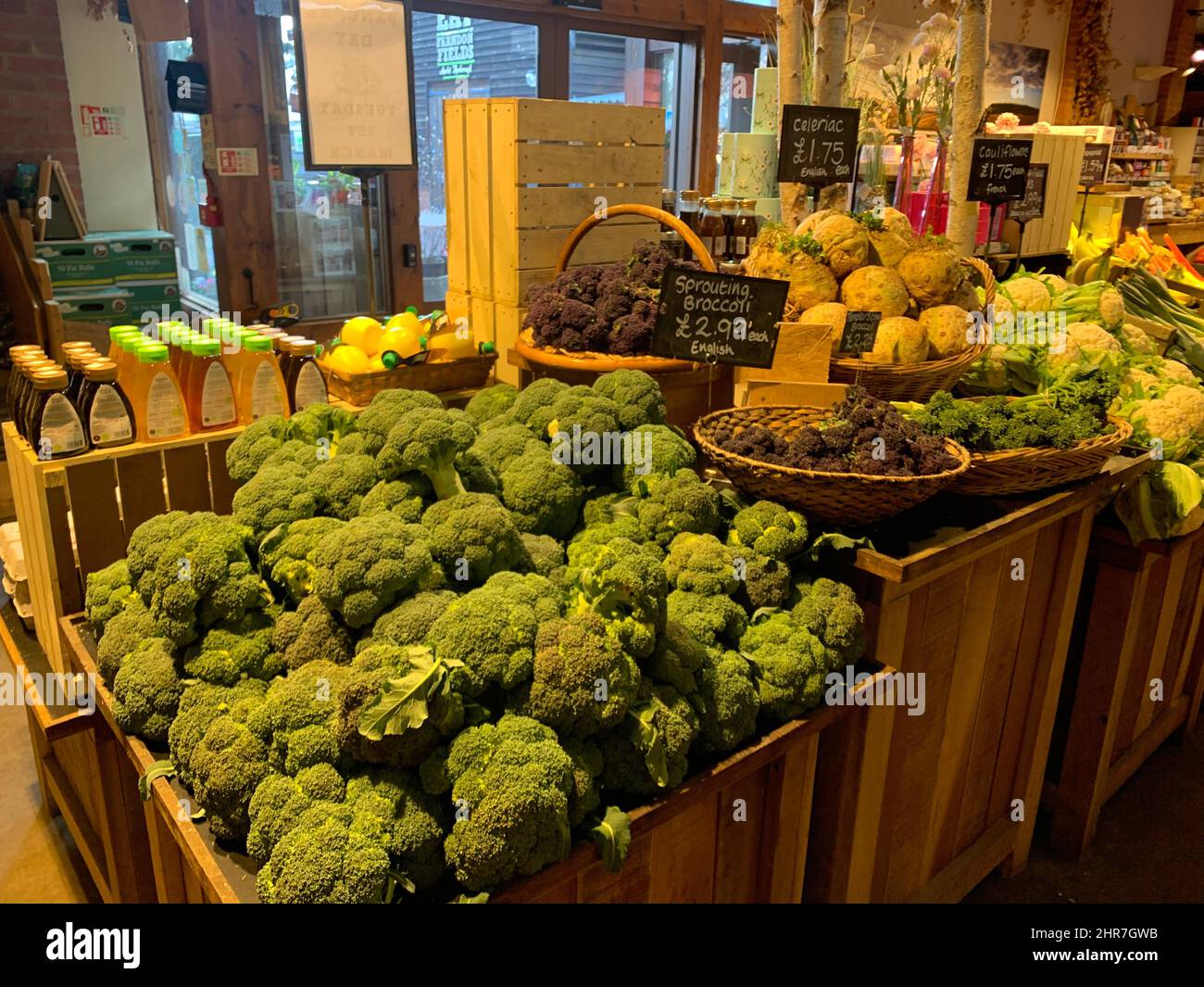 Farndon Fields farm shop Market Harborough Leicestershire England