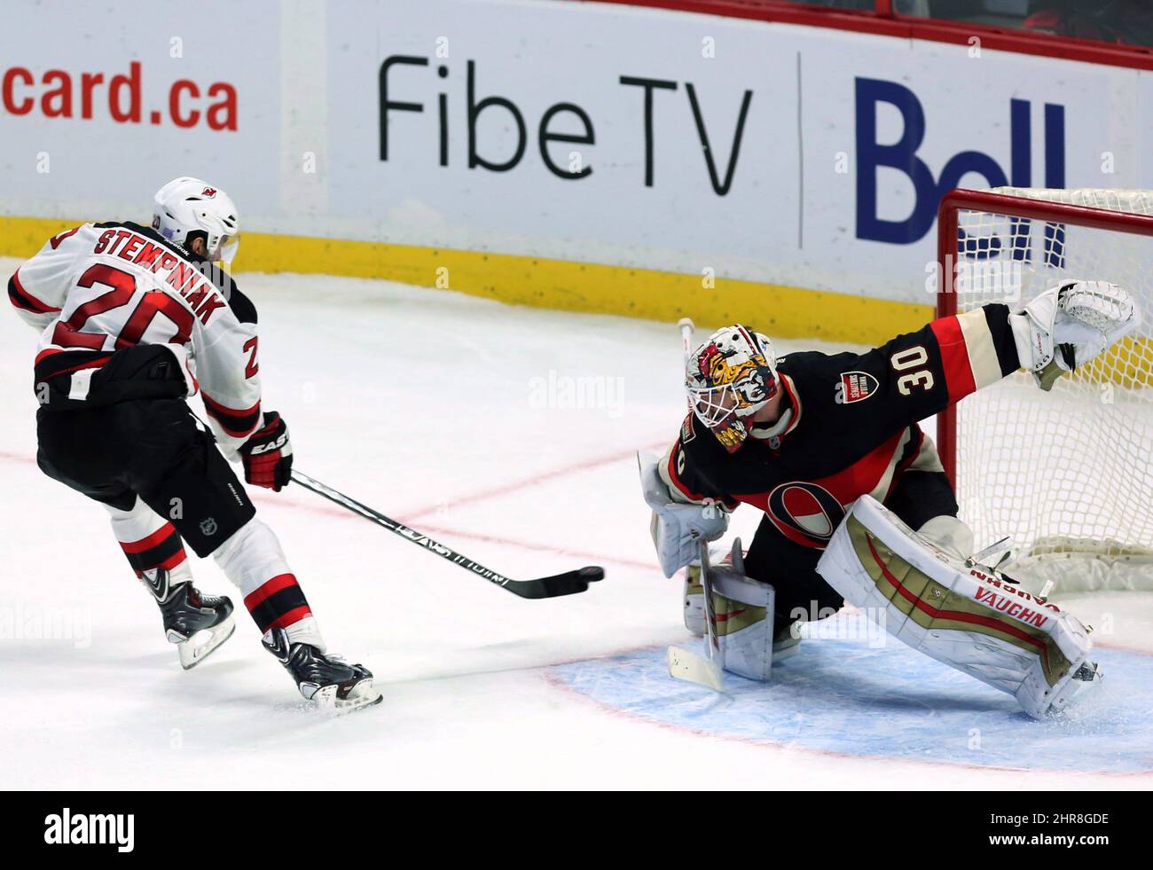 NJ Devils shut out Ottawa Senators