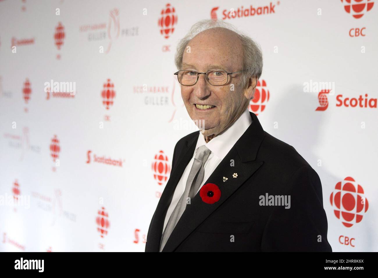 Jack Rabinovitch, Founder of the Giller Prize arrives on the red carpet ...