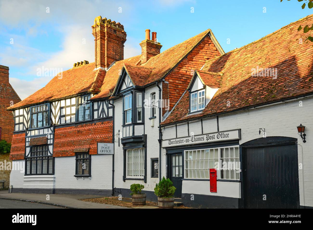 The Old Post Office, High Street, Dorchester-on-Thames, Oxfordshire, England, United Kingdom Stock Photo