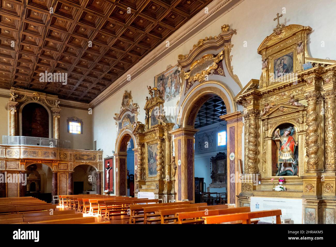 Interior of the Collegiata di San Michele Arcangelo, Città Sant'Angelo, Italy Stock Photo Alamy Interior of the Collegiata di San Michele Arcangelo, Città Sant'Angelo, Italy Stock Photo Alamy