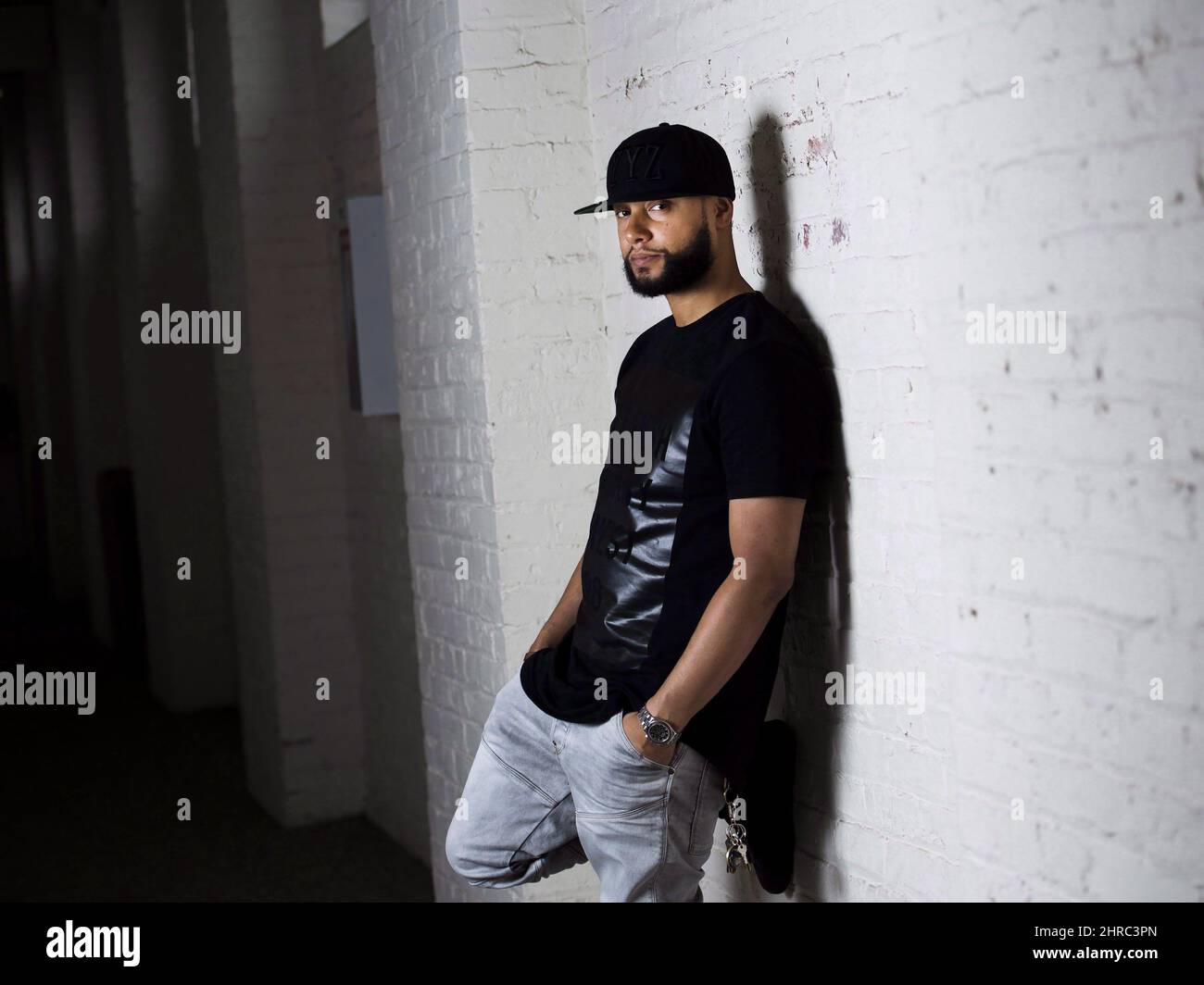 Director X poses for a photograph for his new movie 