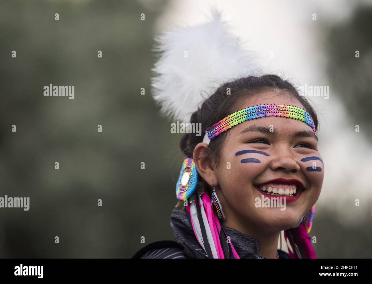 U16 volleyball player Tessa Erickson of Team British Columbia smiles