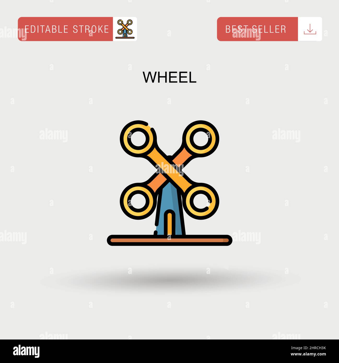 Icon wheel hi-res stock photography and images - Alamy