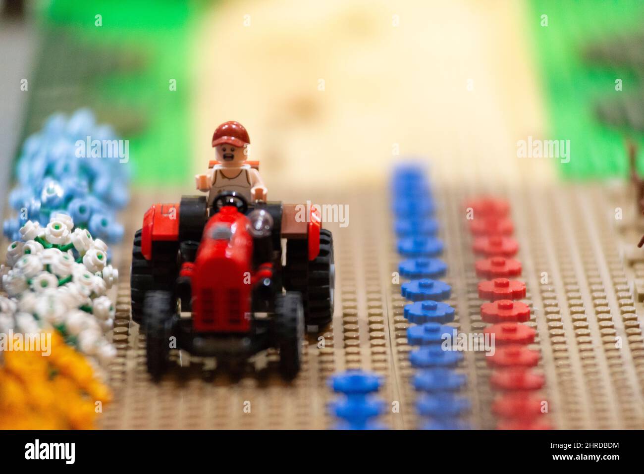 Lego tractor hi res stock photography and images Alamy