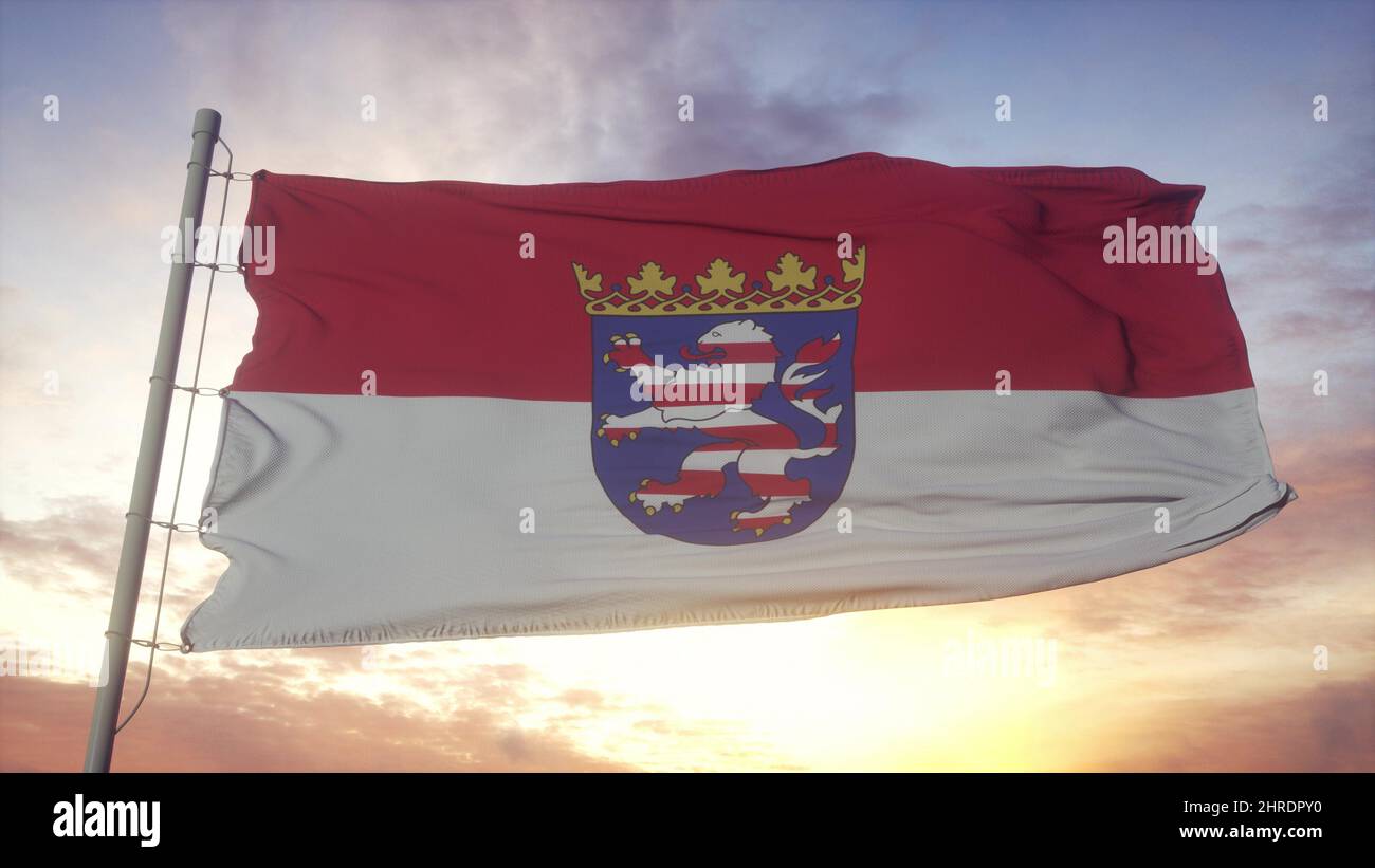 Hessen flag hd hi-res stock photography and images - Alamy