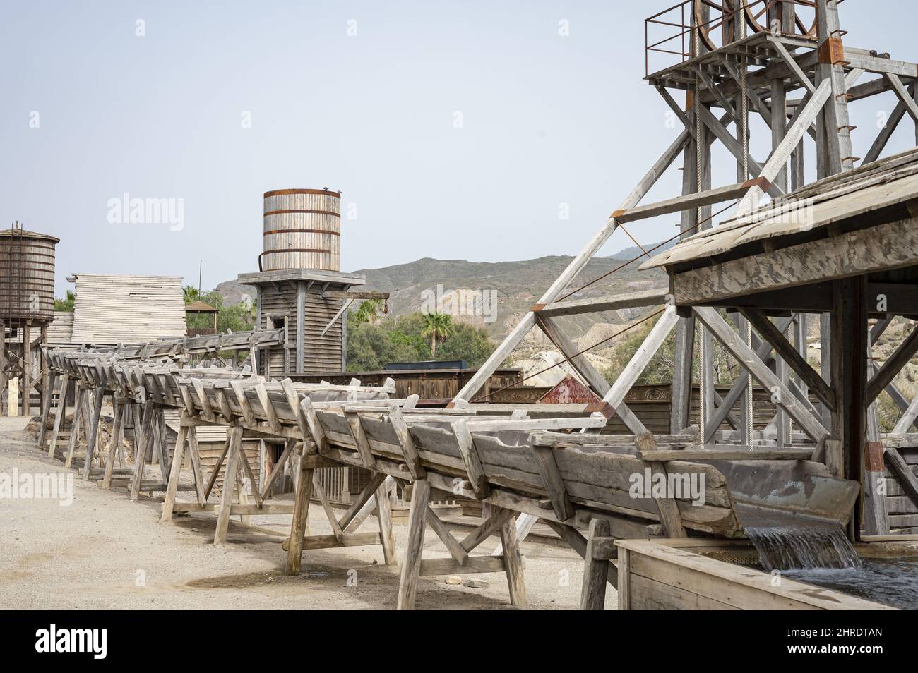 Abandoned water tower ghost town hi-res stock photography and images ...