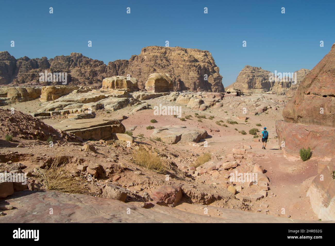 Petra aerial jordan hi-res stock photography and images - Alamy