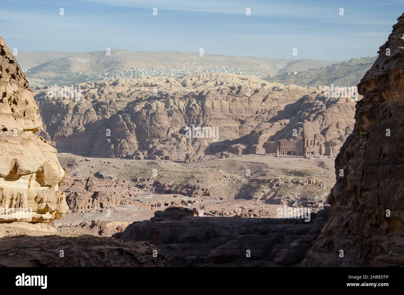 Jordan petra aerial hi-res stock photography and images - Alamy