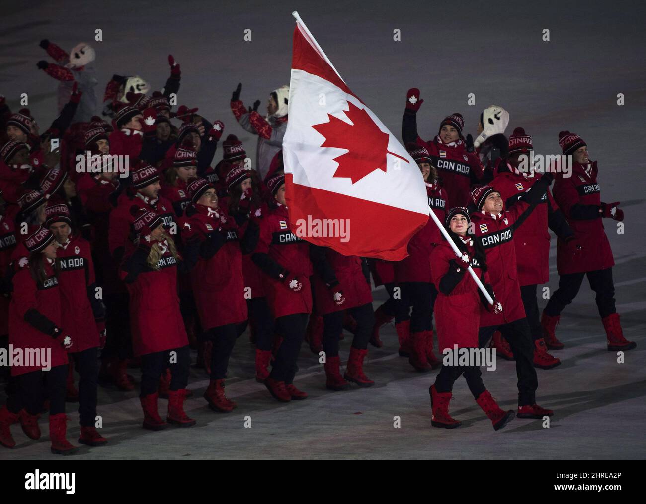 Canadian ice dance team Tessa Virtue and Scott Moir lead team Canada