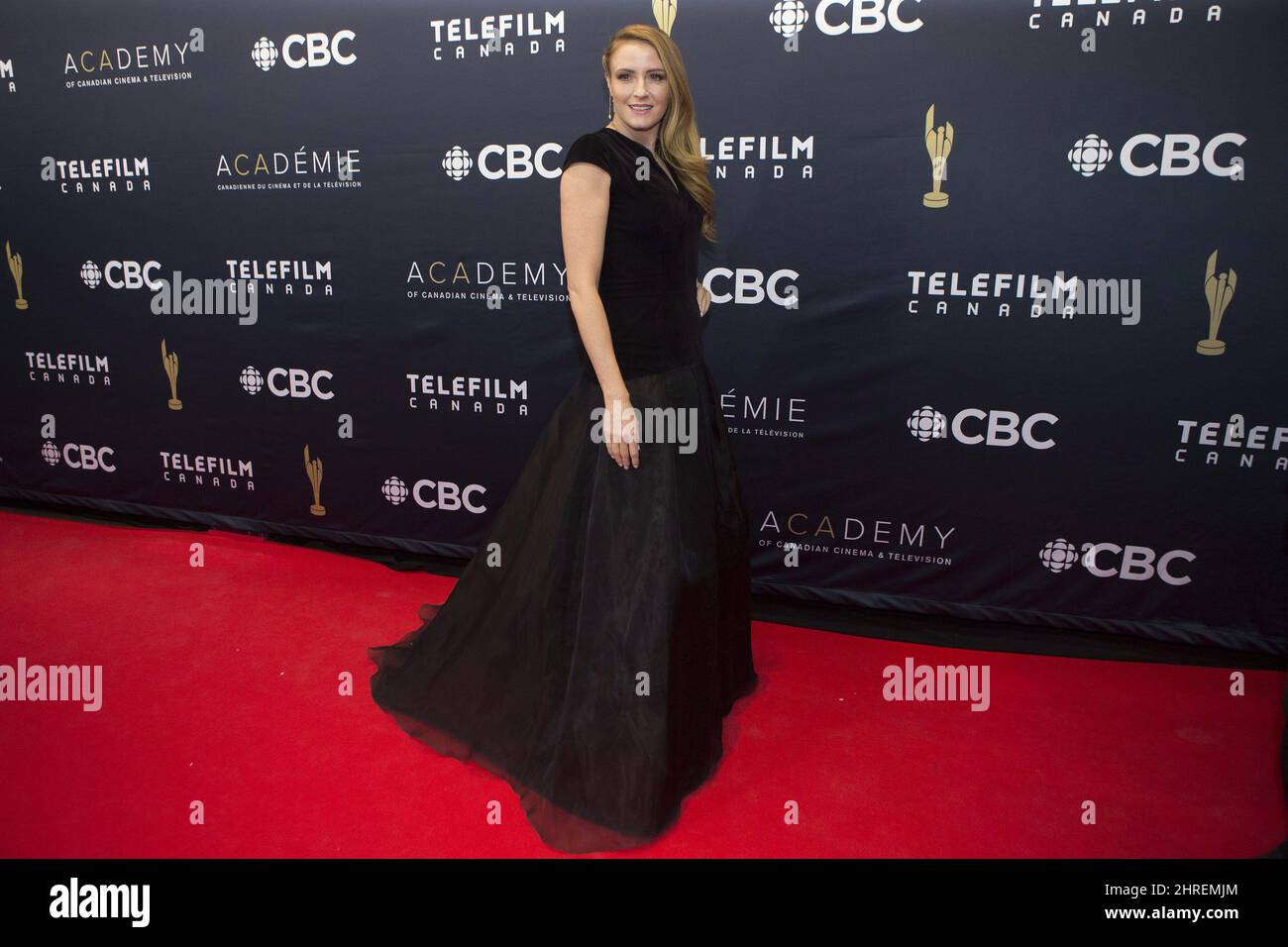 Actor Helene Joy arrives on the red carpet at the Canadian Screen ...