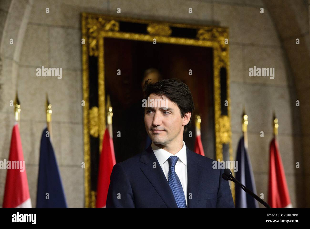 Prime Minister Justin Trudeau and NATO Secretary General Jens ...