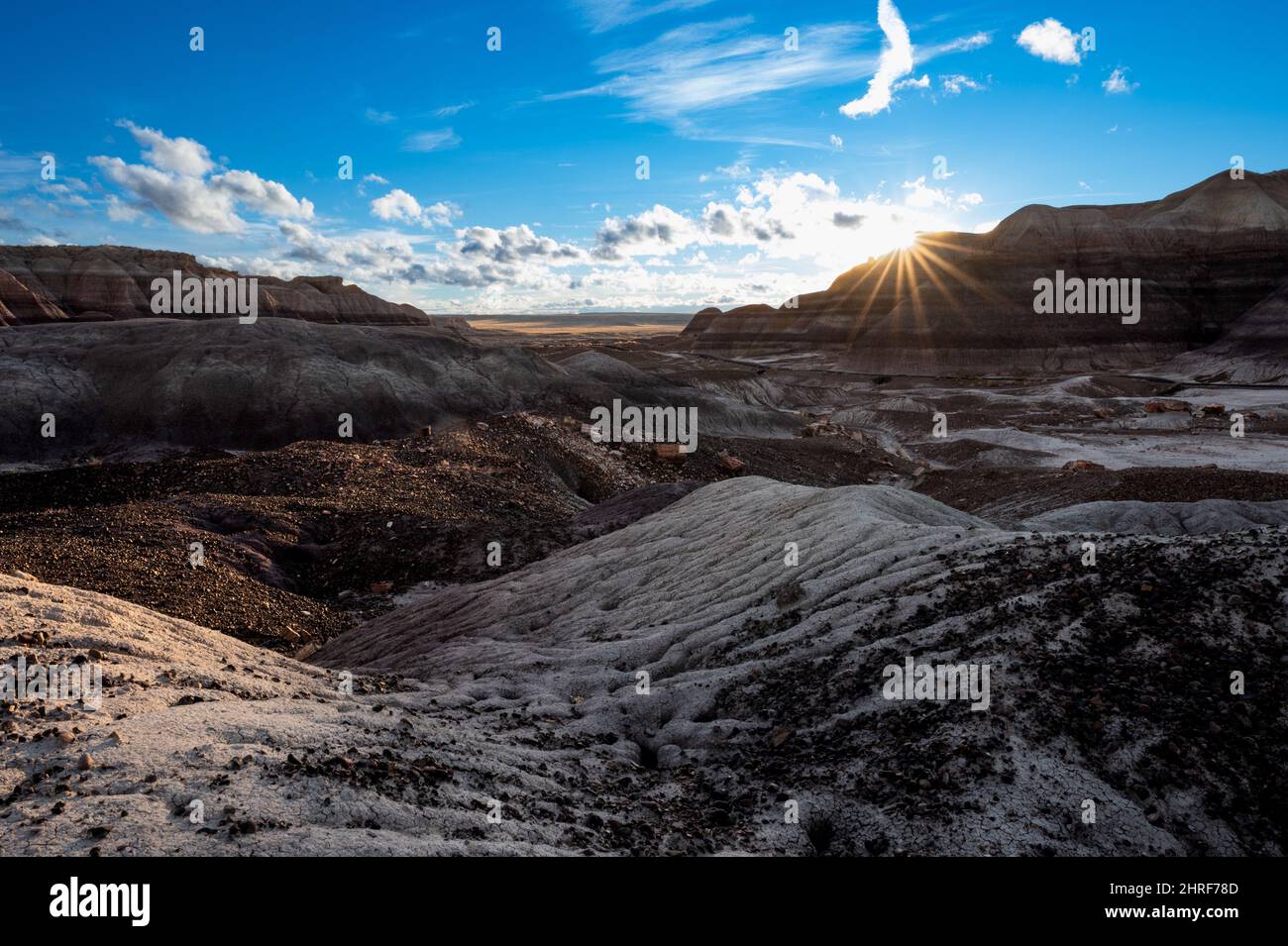 Beautiful desert landscape of Death Valley National Park, California ...