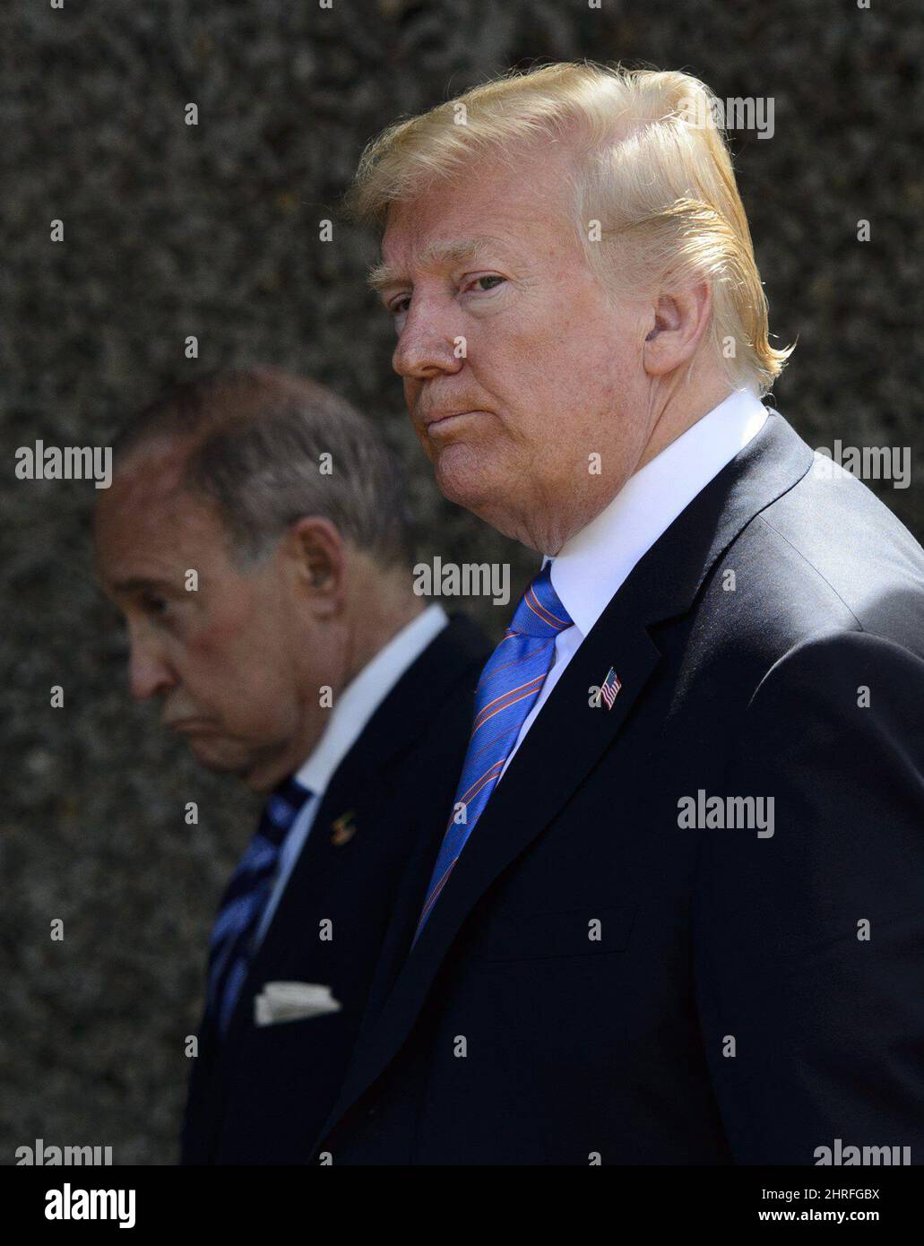 U.S. President Donald Trump And White House Chief Economic Adviser ...