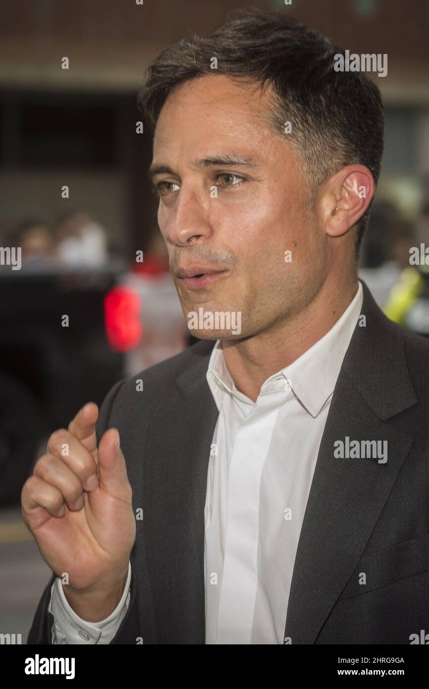 Gael Garca Bernal Actor Gael Garc’a Bernal at the premiere of the film "Museo" during