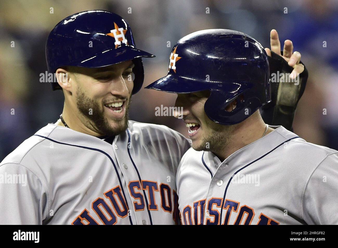 George Springer and his letter-writing No. 1 fan now have matching haircuts  thanks to the Astros