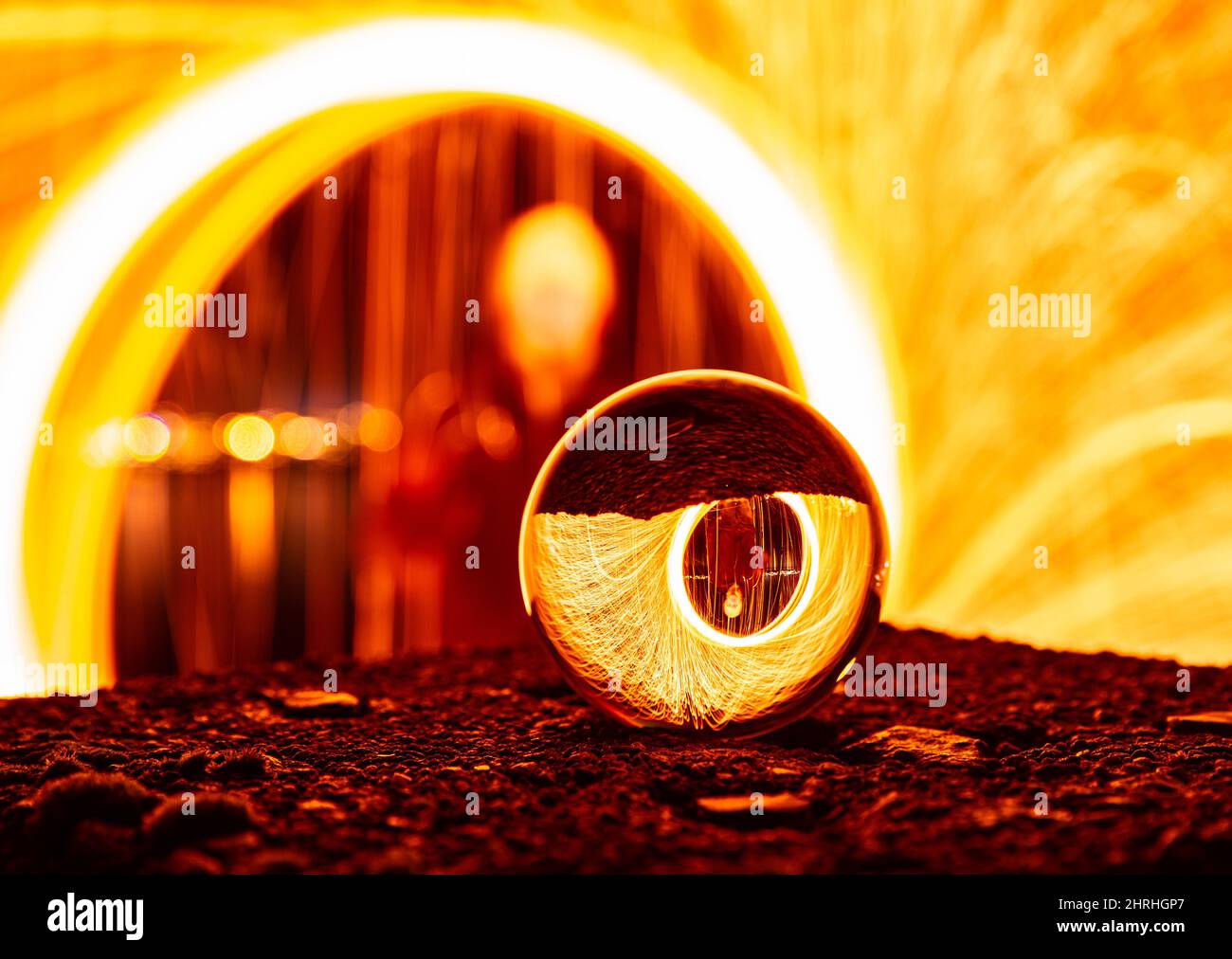 Fiery ball hi-res stock photography and images - Alamy
