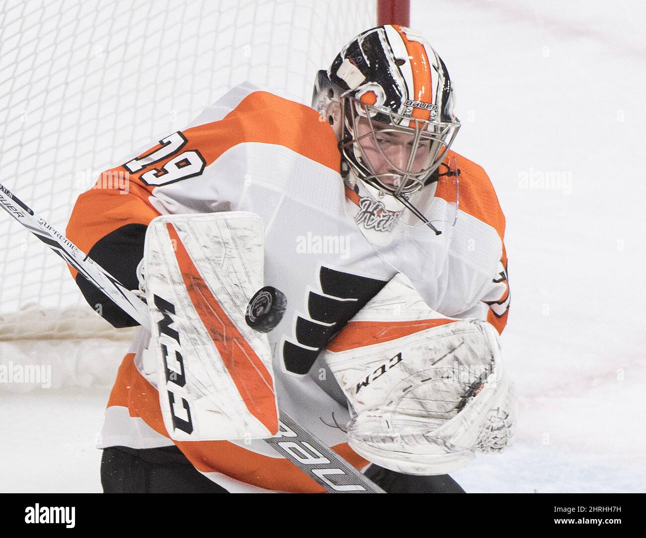 Carter Hart will wear No. 79 for the Flyers — for a very special