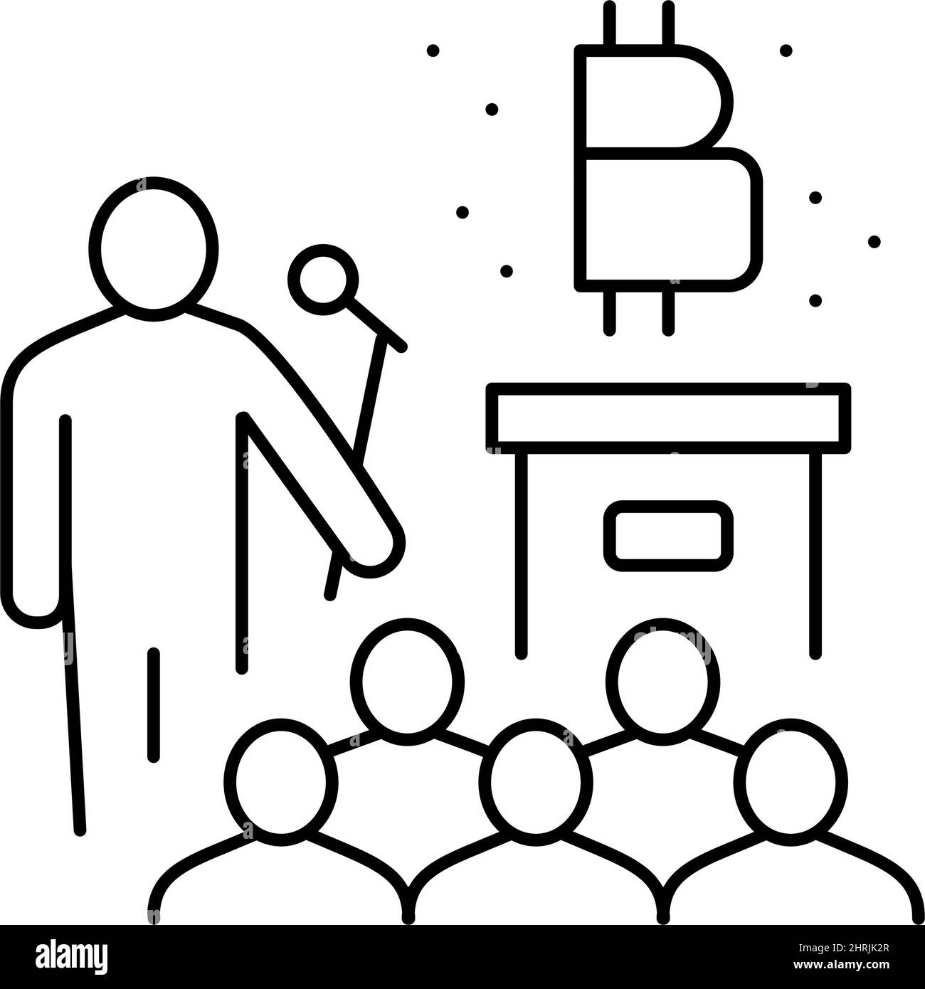 offer ico line icon vector illustration Stock Vector Image & Art - Alamy