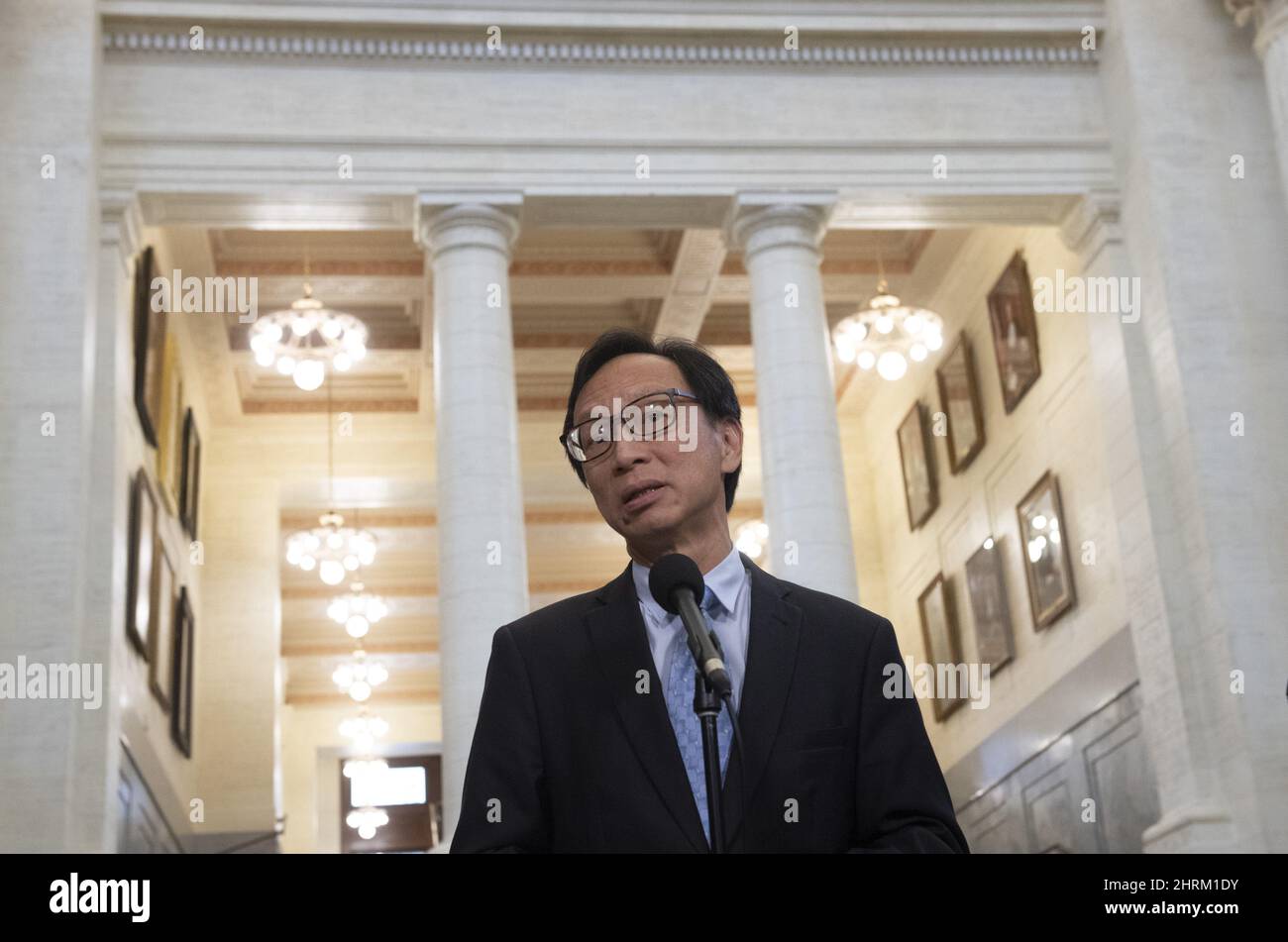 Senator Yuen Pau Woo, facilitator of the Independent Senators Group