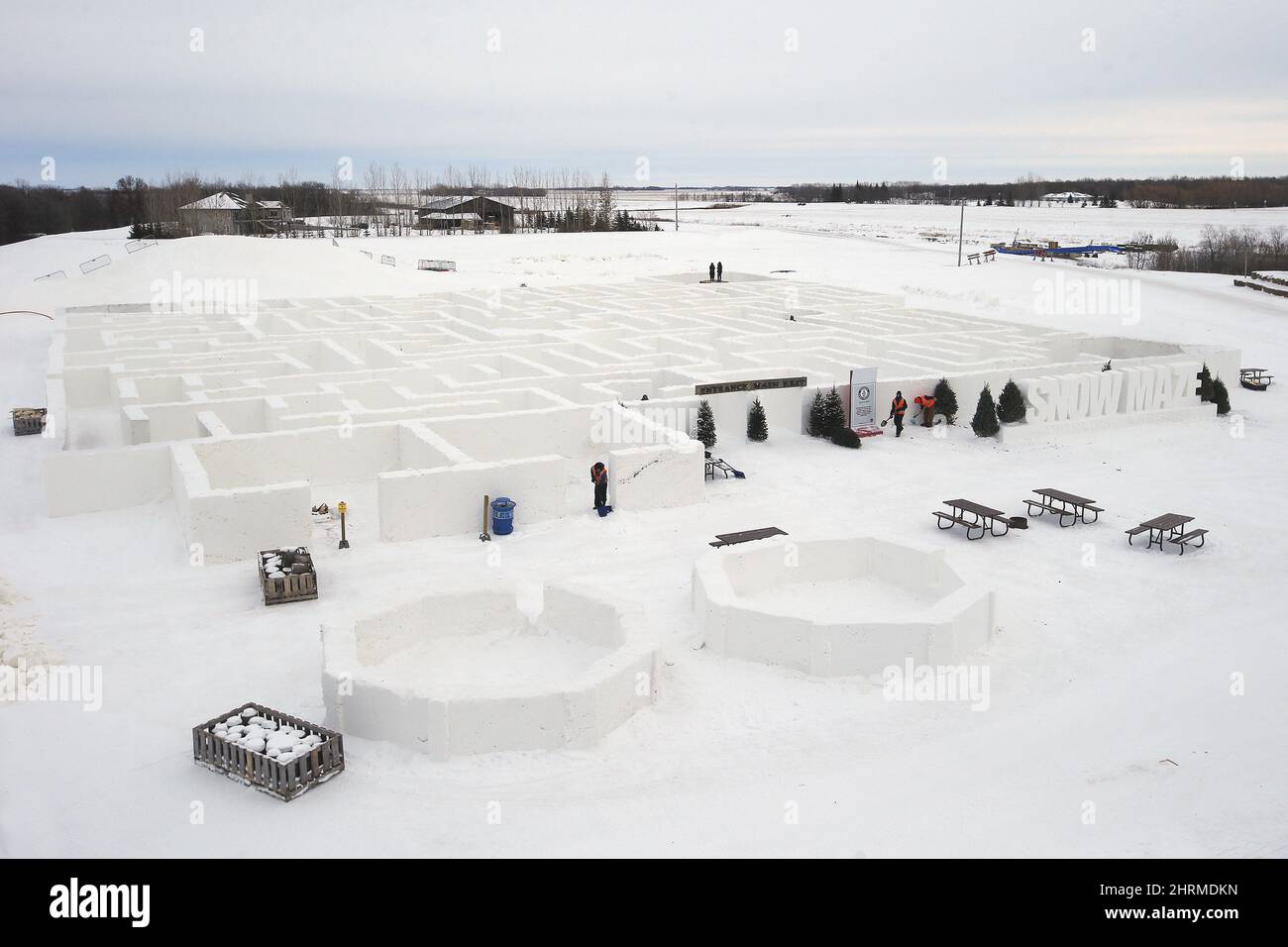 People find their way around Manitoba's Guinness World Record holding