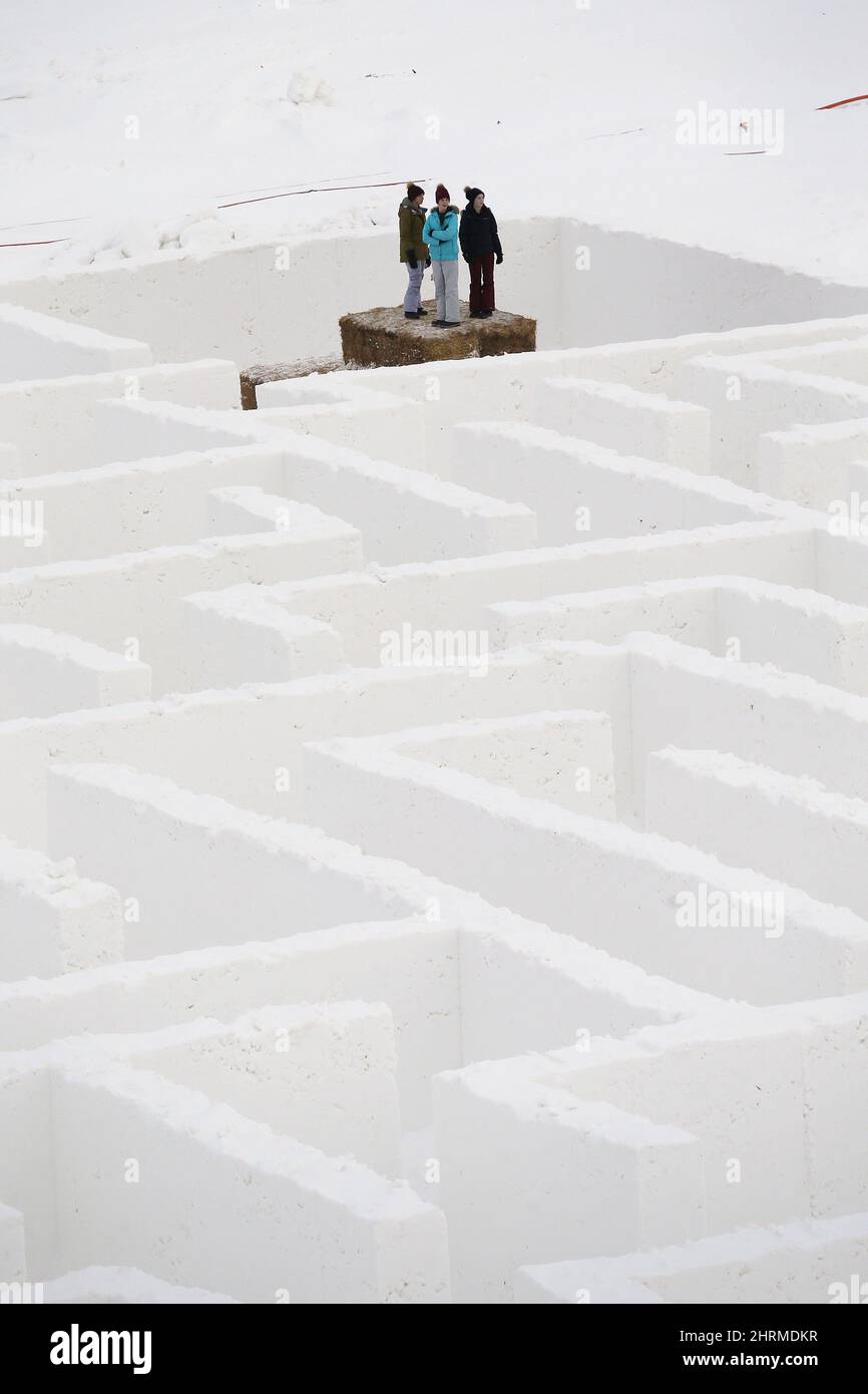 People find their way around Manitoba's Guinness World Record holding