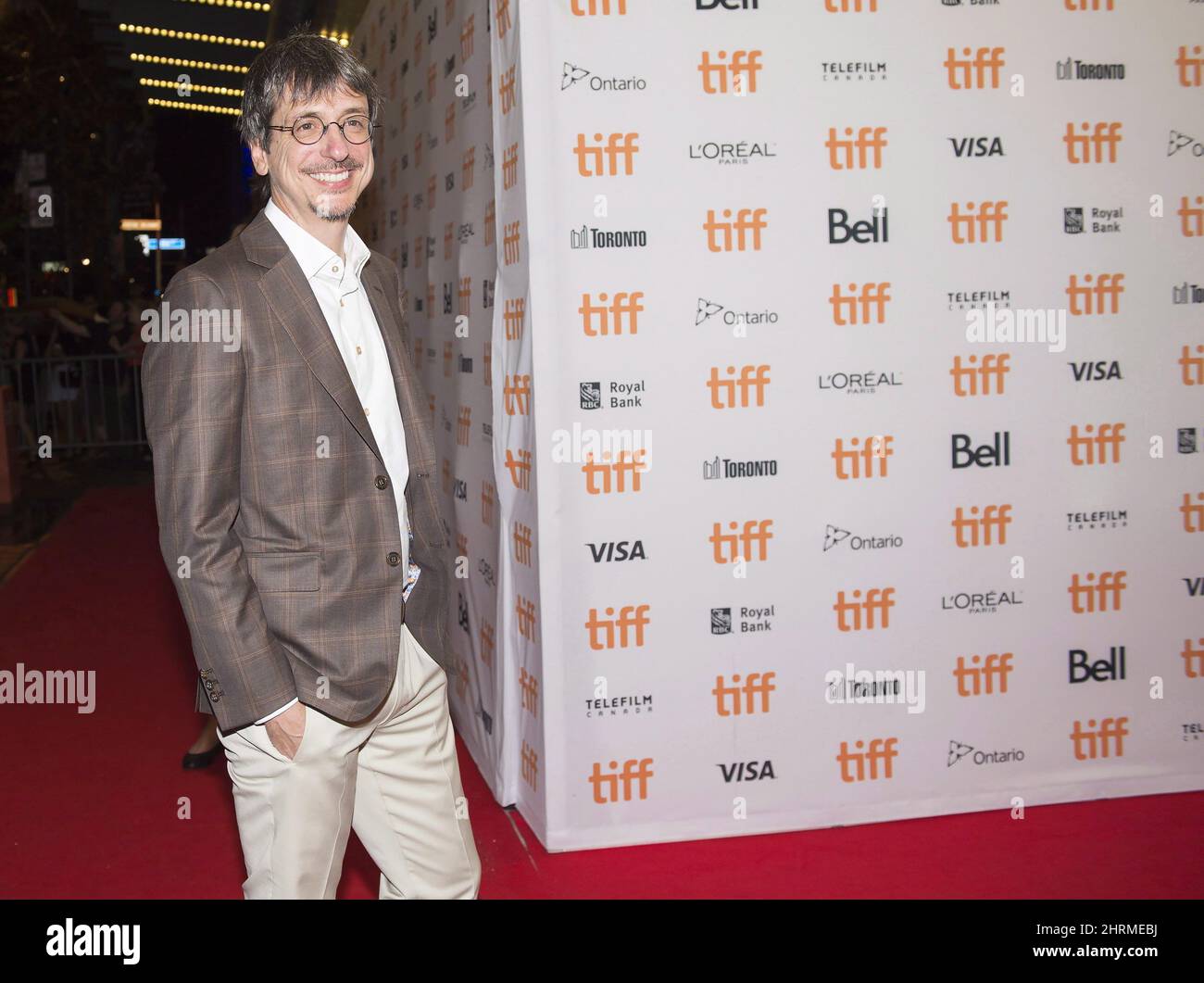 Director Philippe Falardeau arrives on the red carpet for the new movie