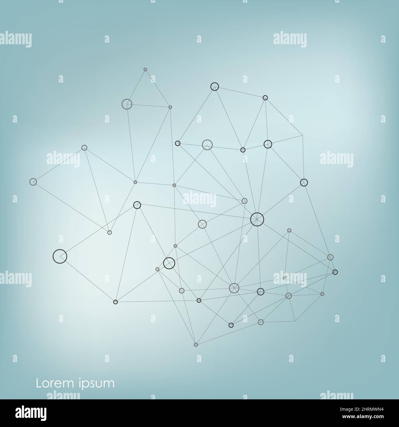 Abstract polygonal with connecting dots and lines Stock Vector Image ...