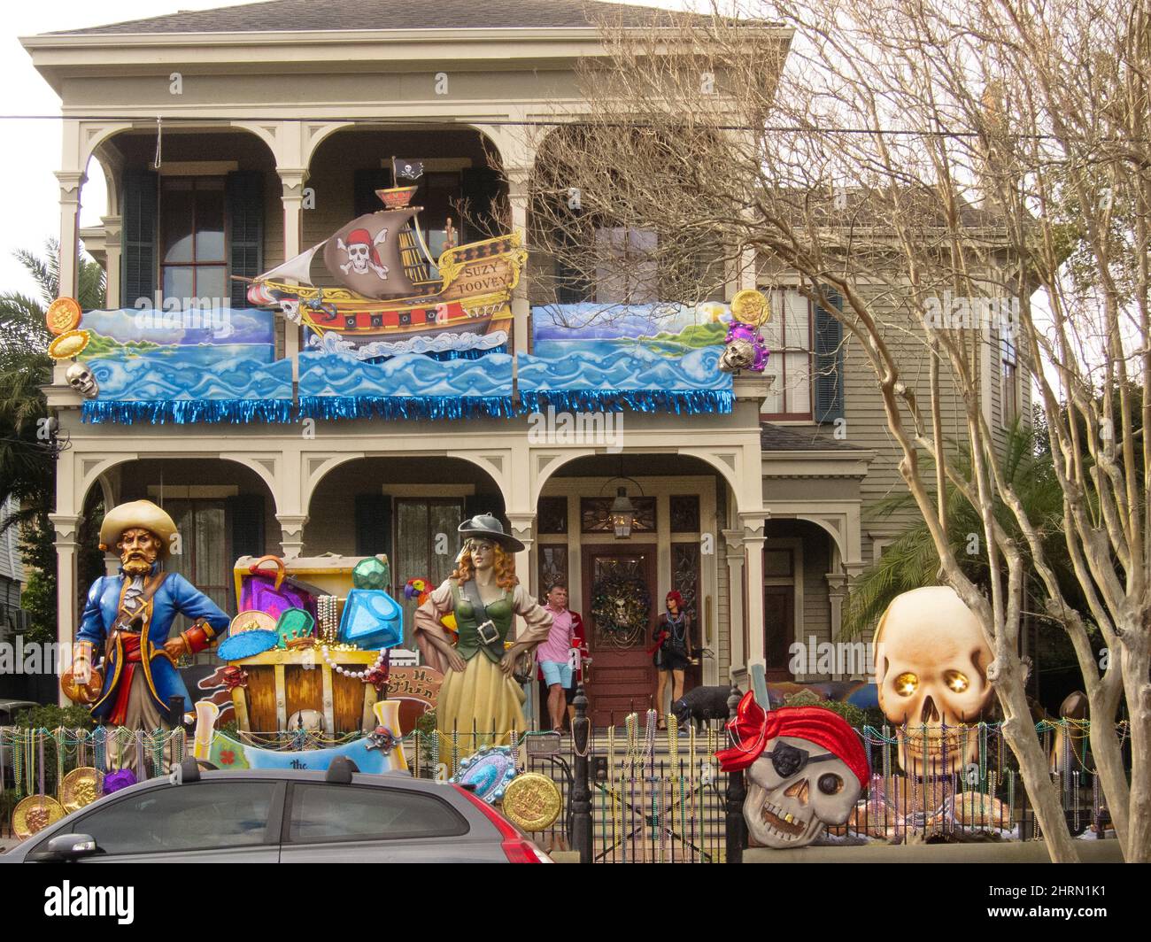 mardi gras on st charles