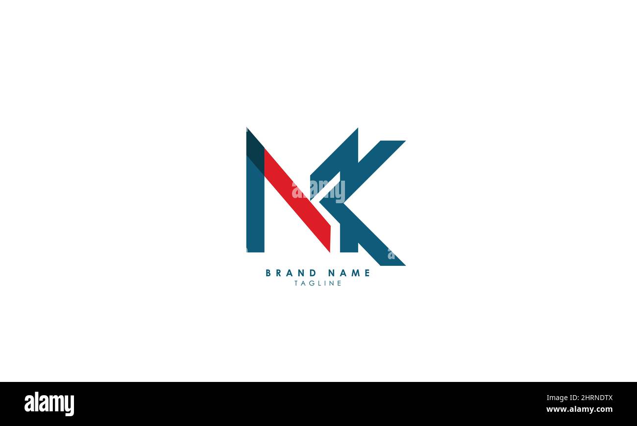 Alphabet letters Initials Monogram logo MK, KM, M and K Stock Vector ...
