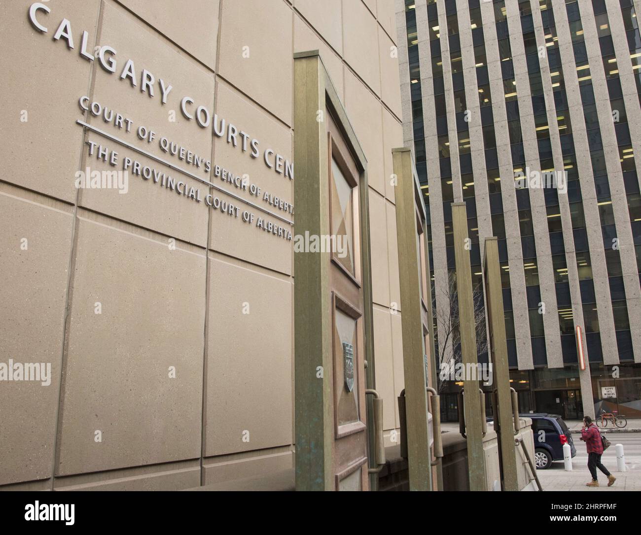 The Calgary Courts Centre in Calgary, Alta., Monday, March 11, 2019 ...