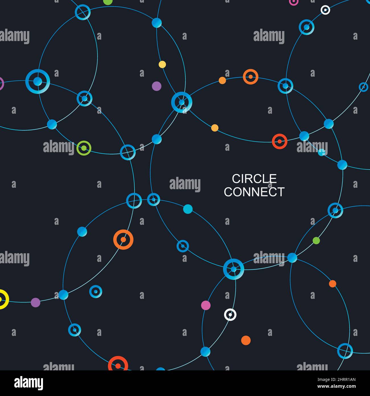 Technology beautiful background. Vector connection and network ...