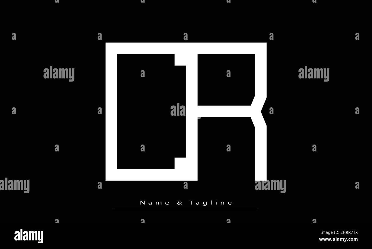 Alphabet letters Initials Monogram logo CR, RC Stock Vector Image & Art ...
