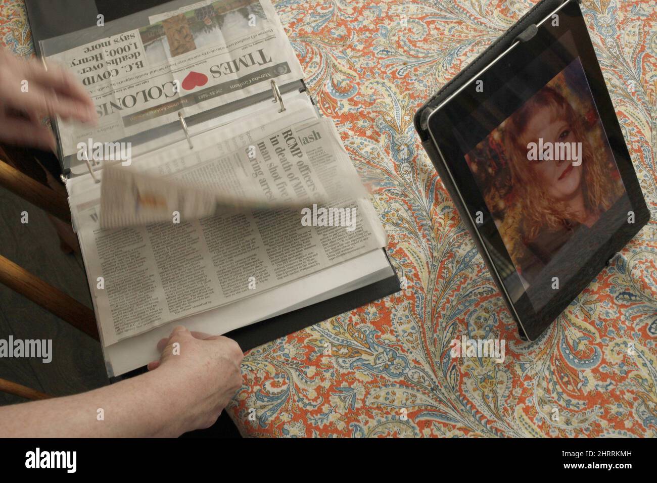 Ron Rauch and his wife Audrey are photographed at their home as they ...