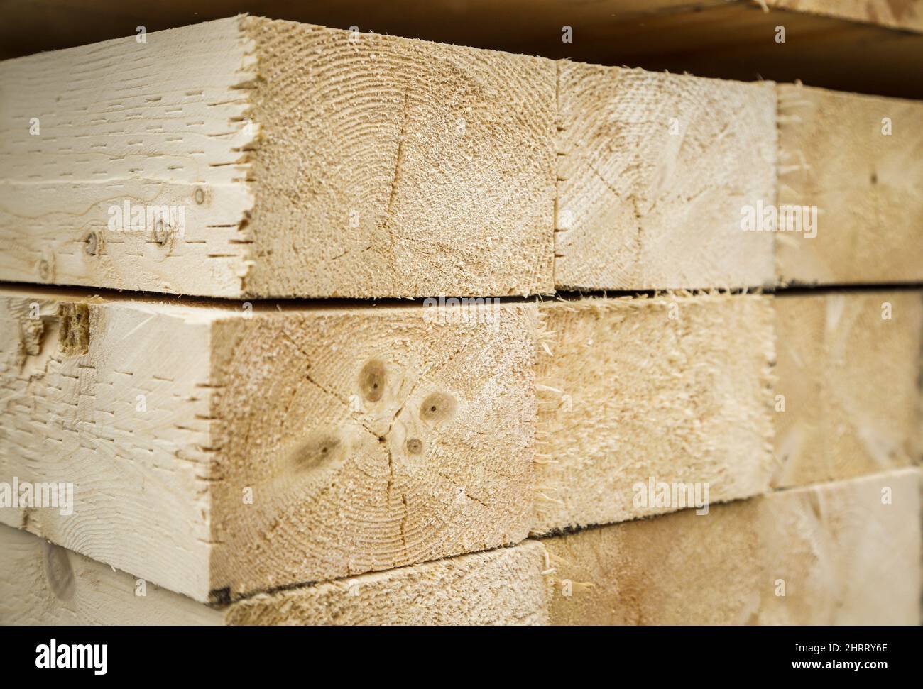 Lumber is shown at the Spray Lake Sawmills in Cochrane, Alta., Thursday, May 20, 2021.THE