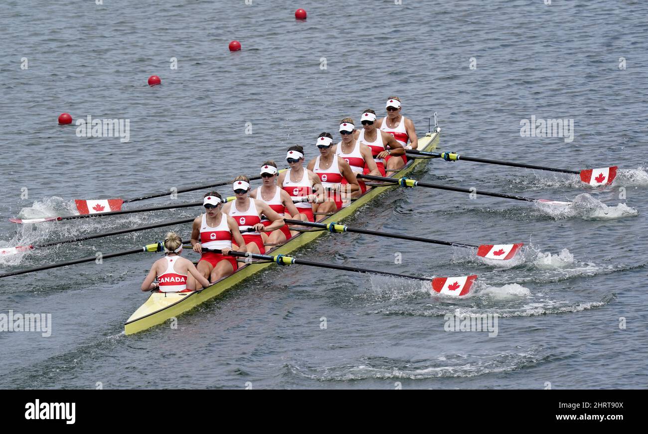 Canada's Lisa Roman, Kasia Gruchalla-Wesierski, Christine Roper, Andrea ...