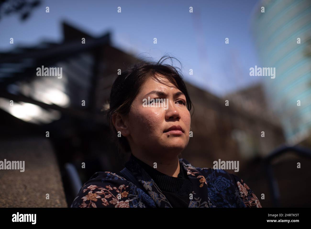 Friba Rezayee, who was one of Afghanistan's first two female Olympians ...